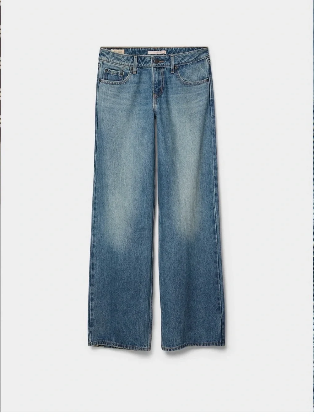 Levi's Low Loose Light Blue Wide-Leg Women's Jeans